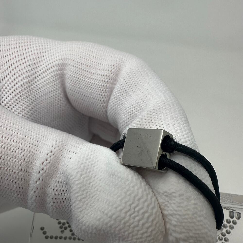 Louis Vuitton LV Transparent Hair Tie Bobbles Silver Clear - Picture 5 of 7